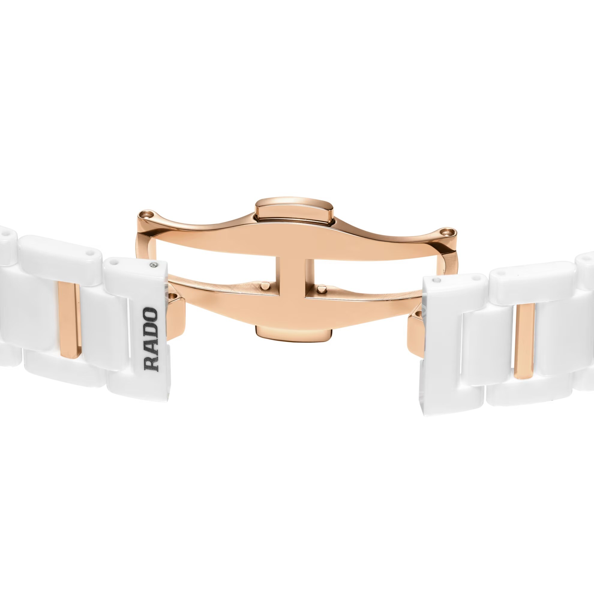 Rado La Coupole Jubilé Diamond & White Ceramic Bracelet Watch