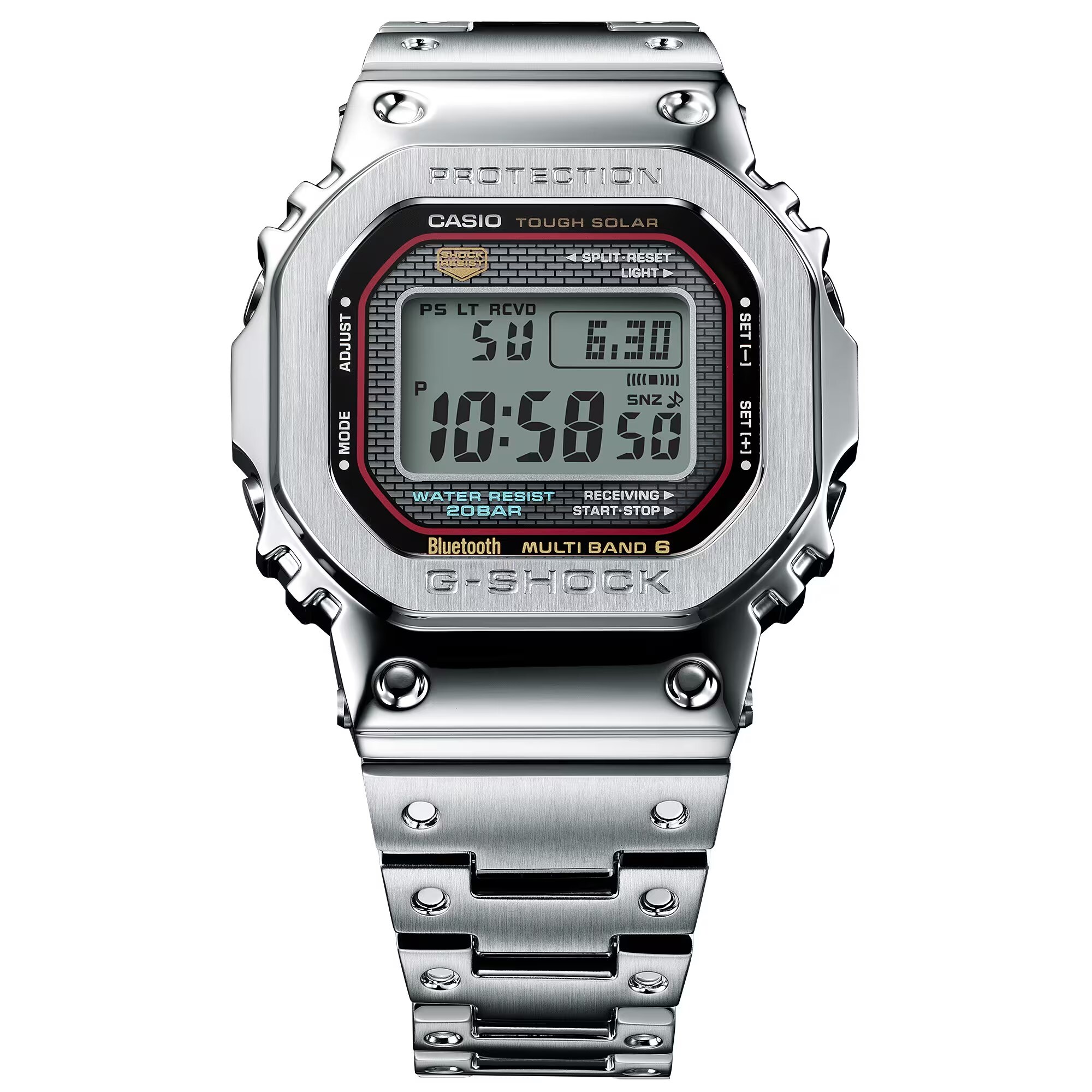 G-Shock GMW-B5000D-1CER Stainless Steel Watch | Ernest Jones