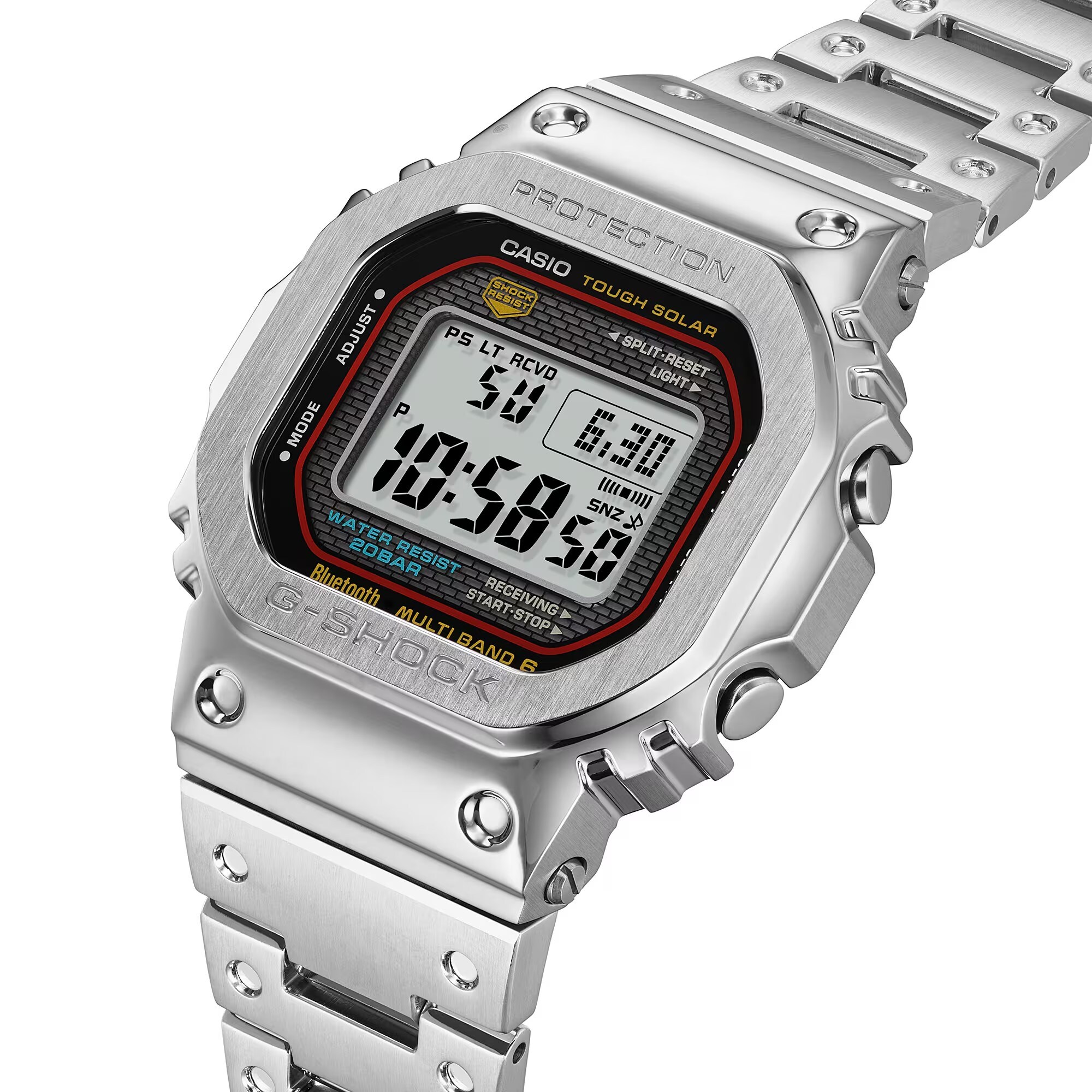 G-Shock GMW-B5000D-1CER Stainless Steel Watch | Ernest Jones