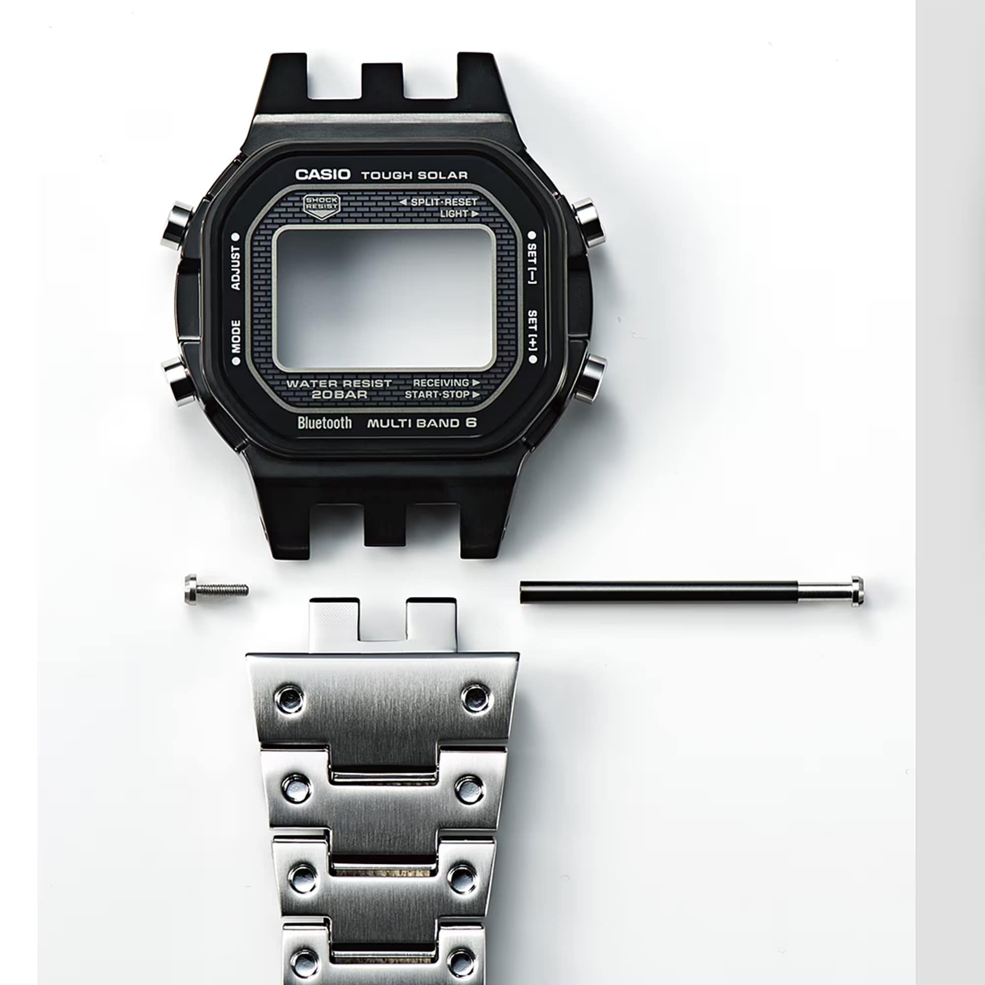 G-Shock GMW-B5000D-1CER Stainless Steel Watch | Ernest Jones