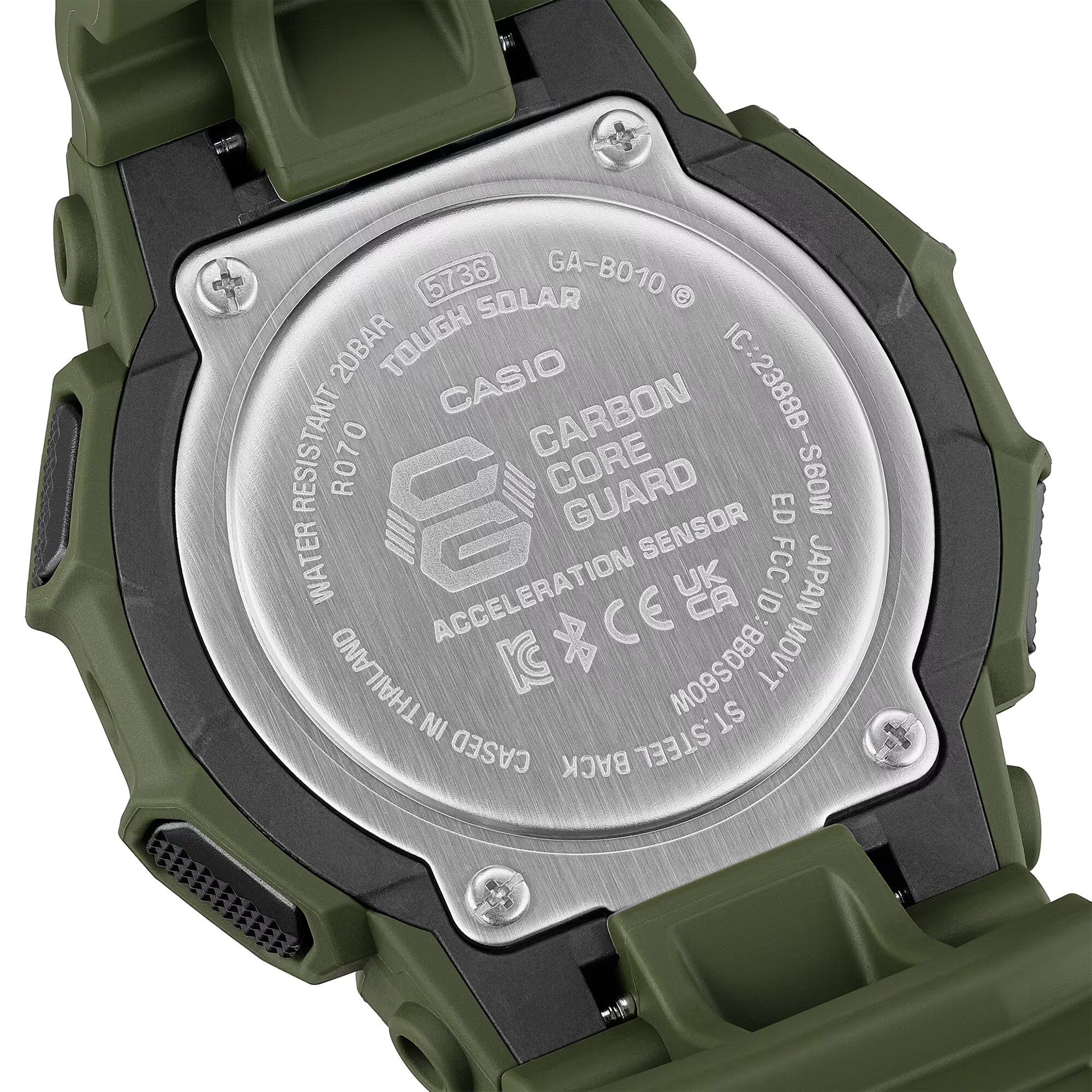 G-Shock GA-B010-3AER Analog Digital Series Black Dial & Green