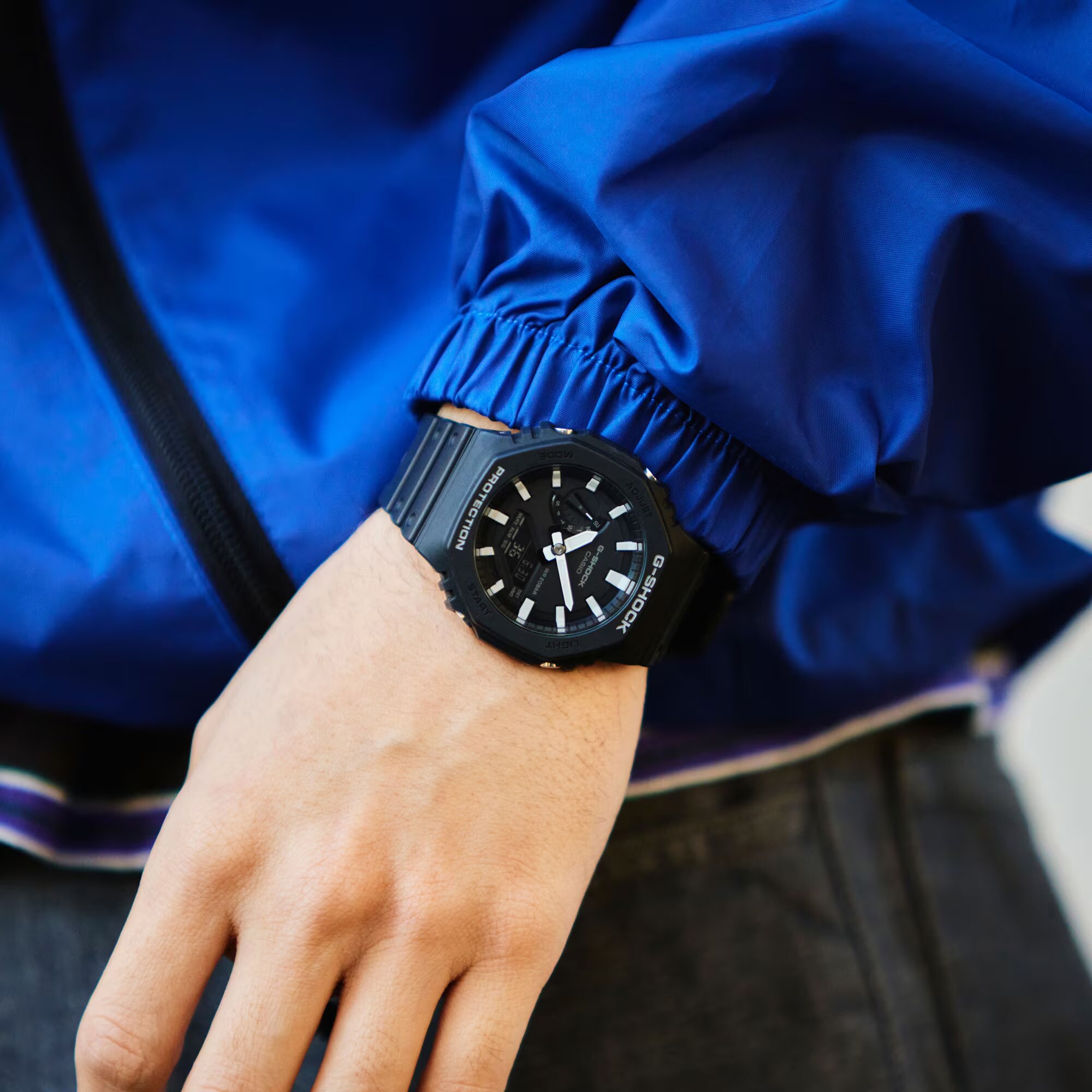 G-Shock GA-2100-1AER Black Resin Strap Watch | Ernest Jones