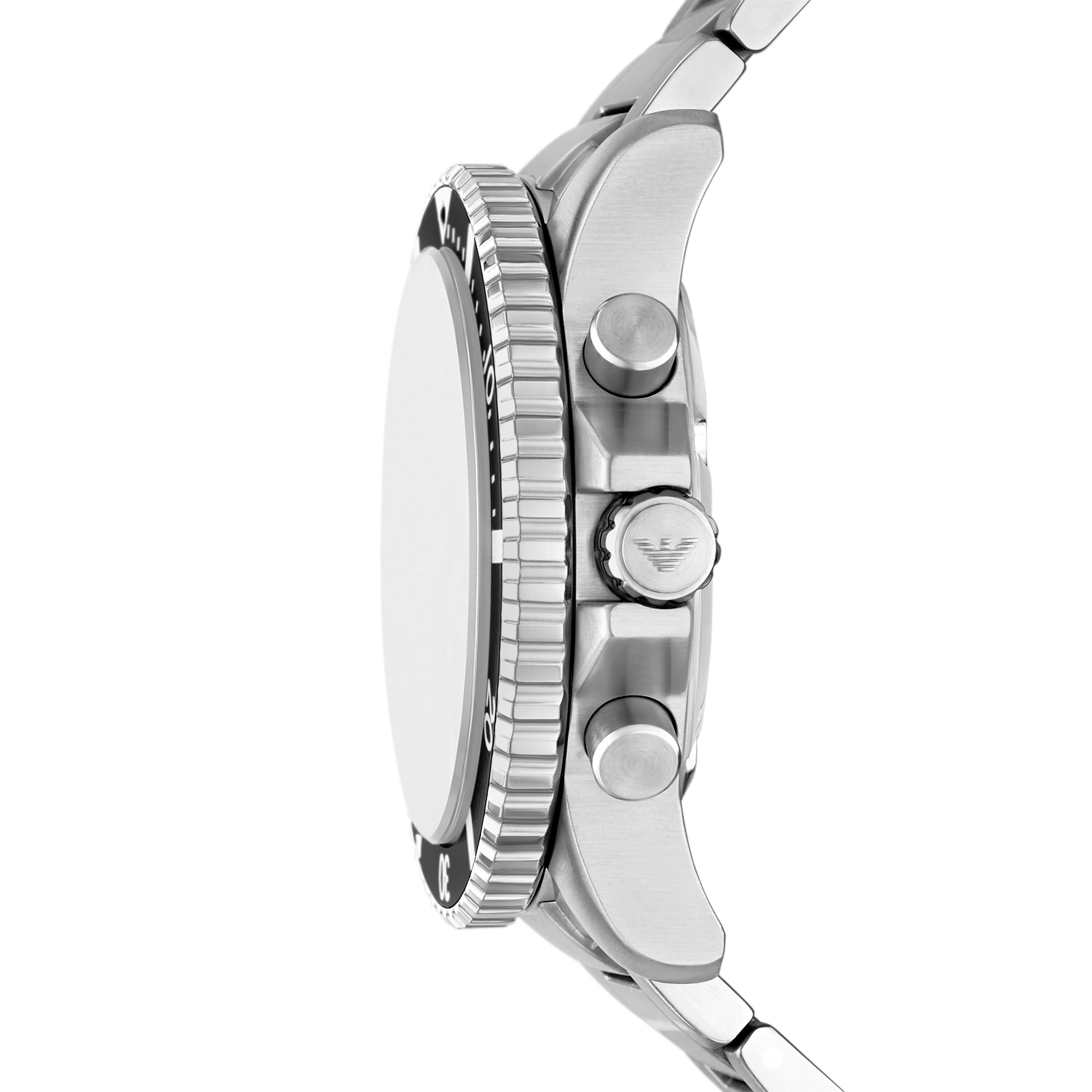 Emporio Armani World Explorer Chronograph Stainless Steel Watch