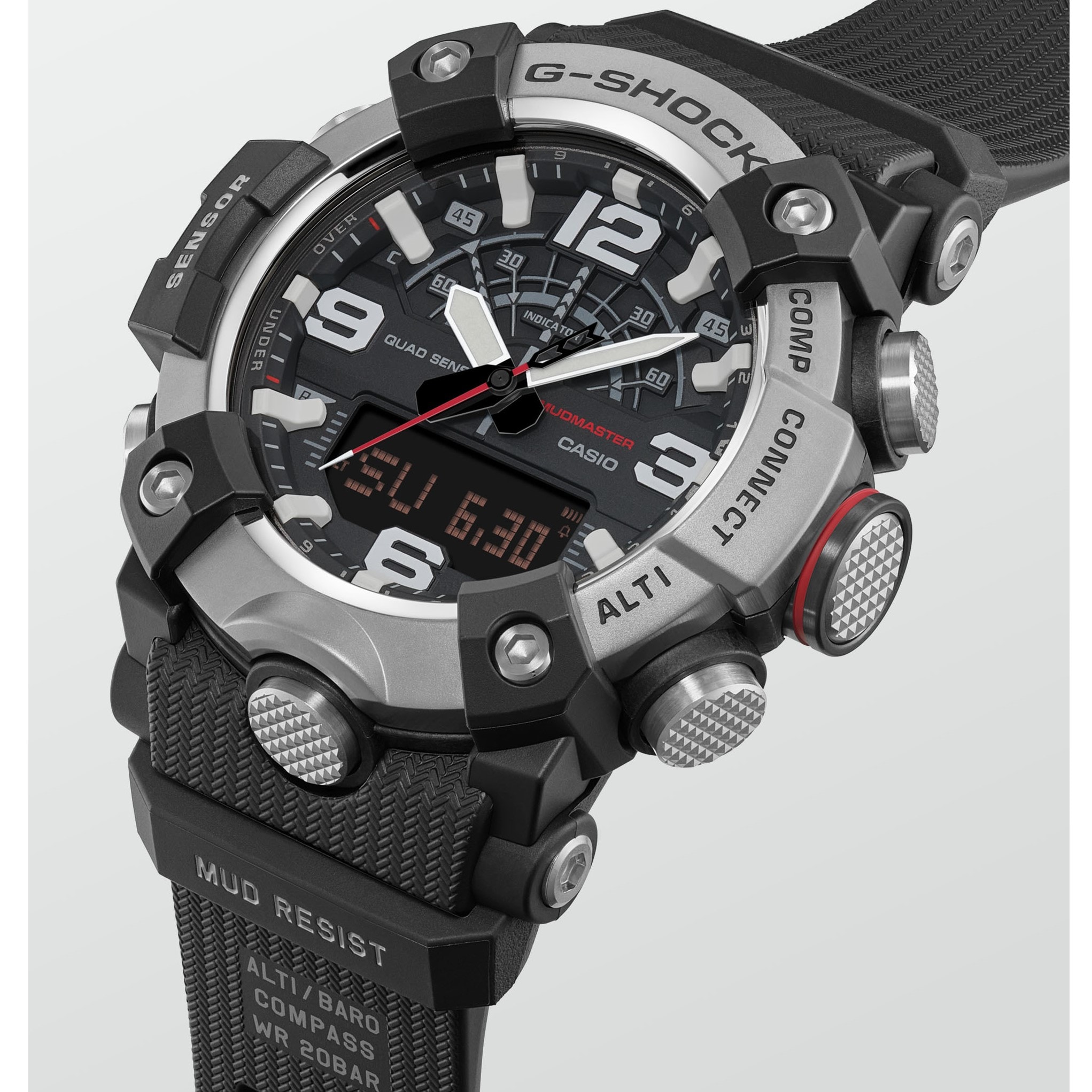 G-Shock GG-B100XM-1AER Master of G Steel Mudmaster Bio Resin Strap
