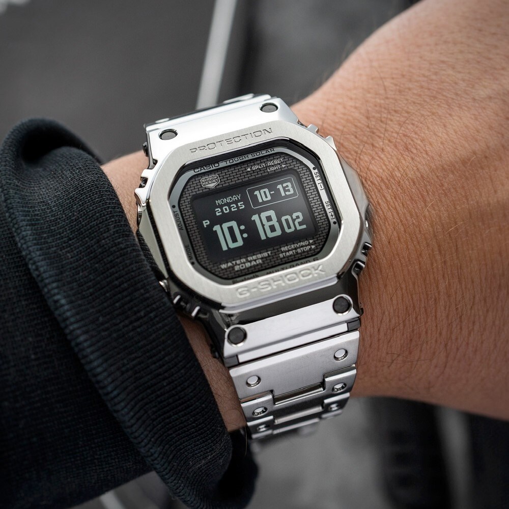 G-Shock GMW-BZ5000D-1ER Full Metal Stainless Steel Bracelet Watch