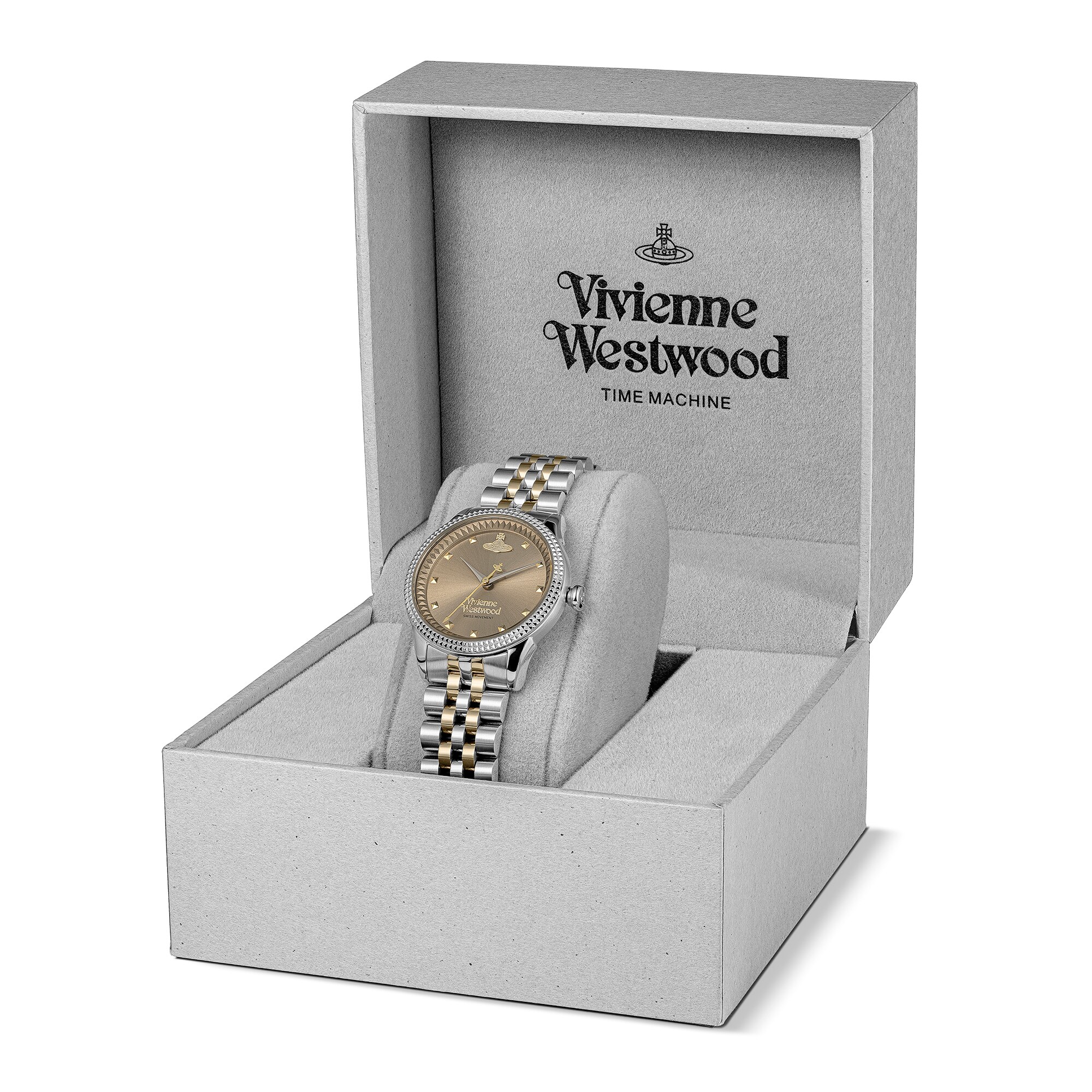 Vivienne Westwood Little Seymour Warm Grey Dial & Two Tone