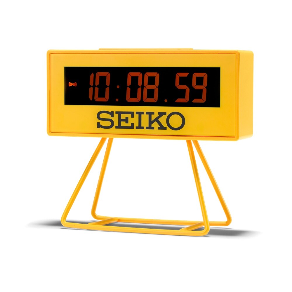 Seiko Sports Multi-Function Small Alarm Clock | Ernest Jones