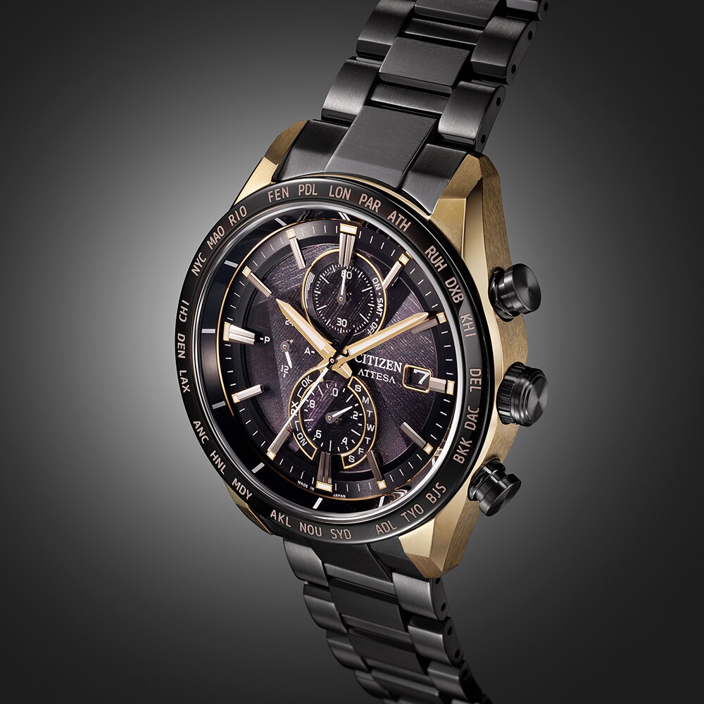 の*り様 CITIZEN ATTESA チタニウム Citizen Attesa 42mm Super Titanium™ & Gold Tone Limited Edition