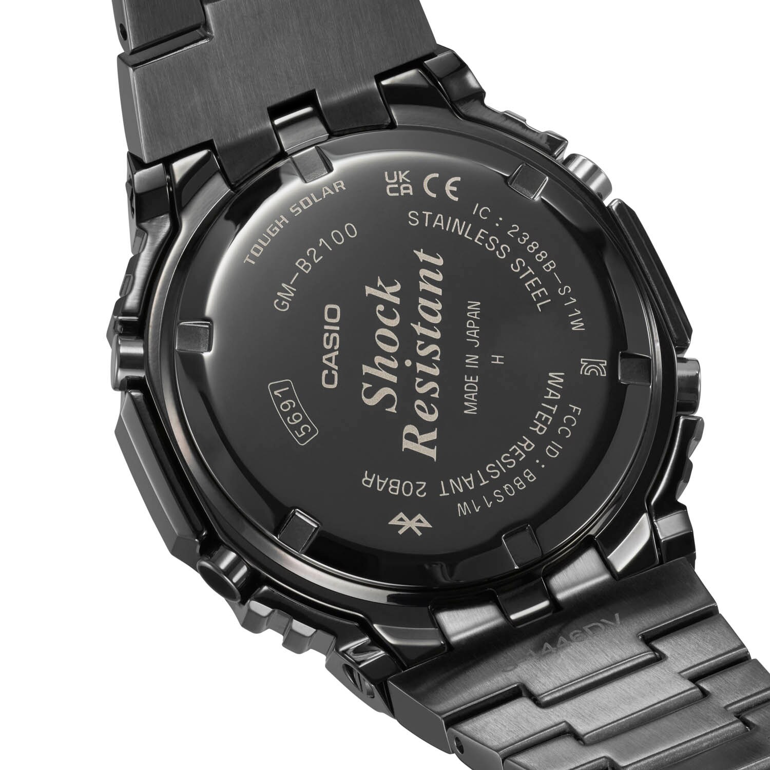 G-Shock GM-B2100BD-1AER Men's Full Metal 2100 Series Stainless