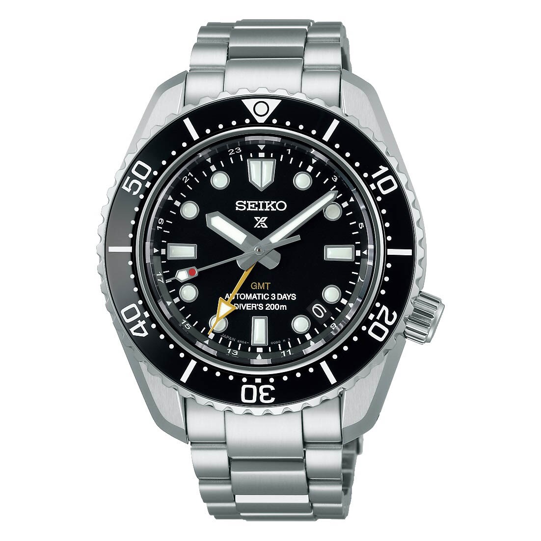 Seiko Prospex Dark Depths GMT Bracelet Watch | Ernest Jones