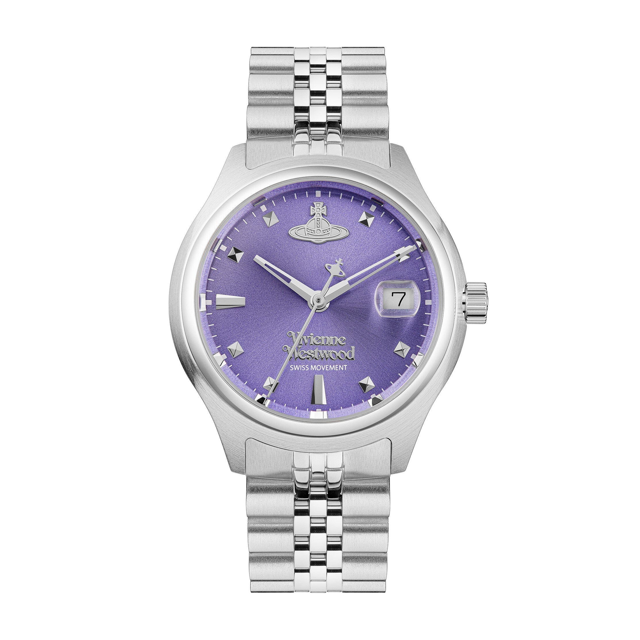 Vivienne Westwood Little Camberwell Lilac Dial & Stainless Steel