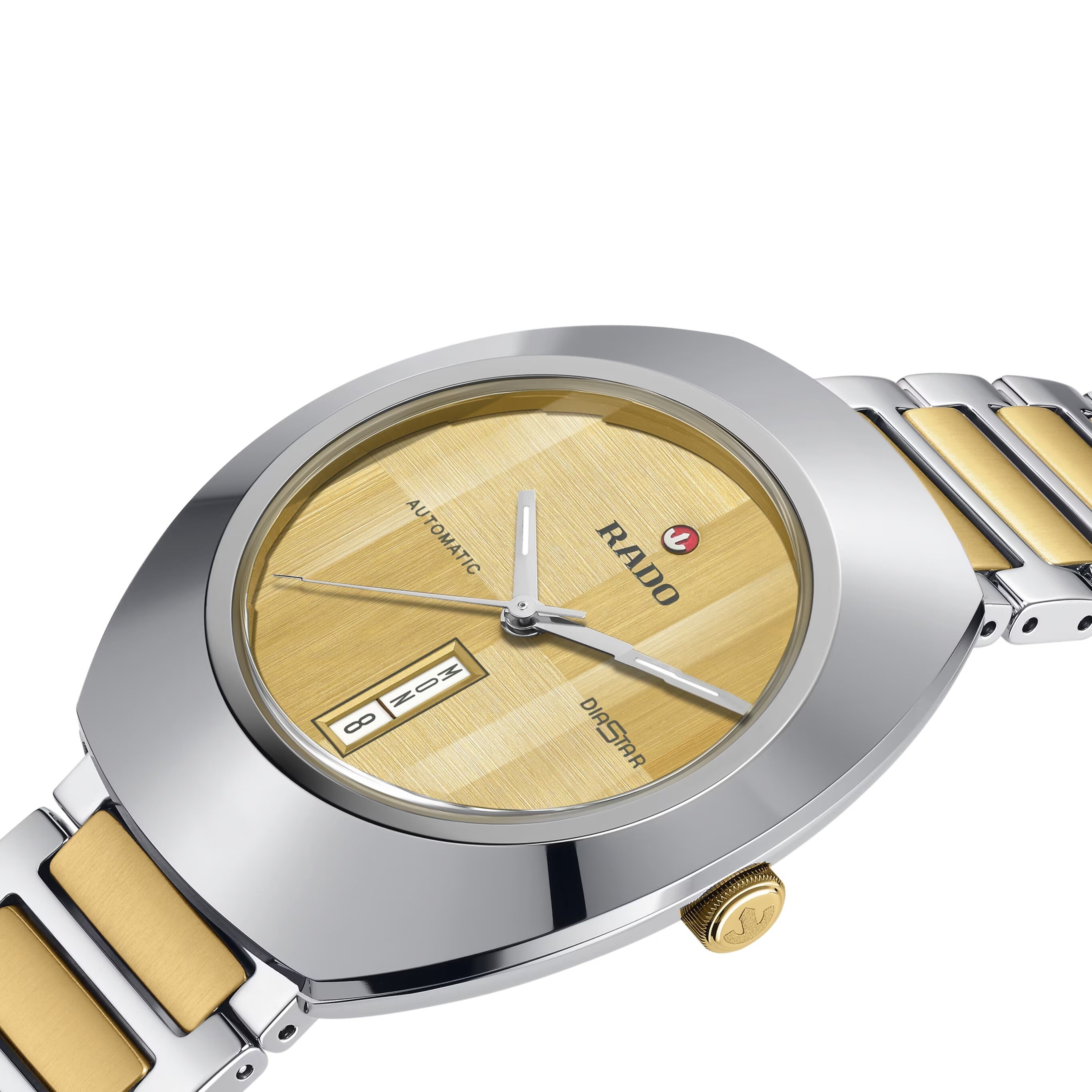 Rado DiaStar Original Men's Two Tone Bracelet Watch | Ernest Jones