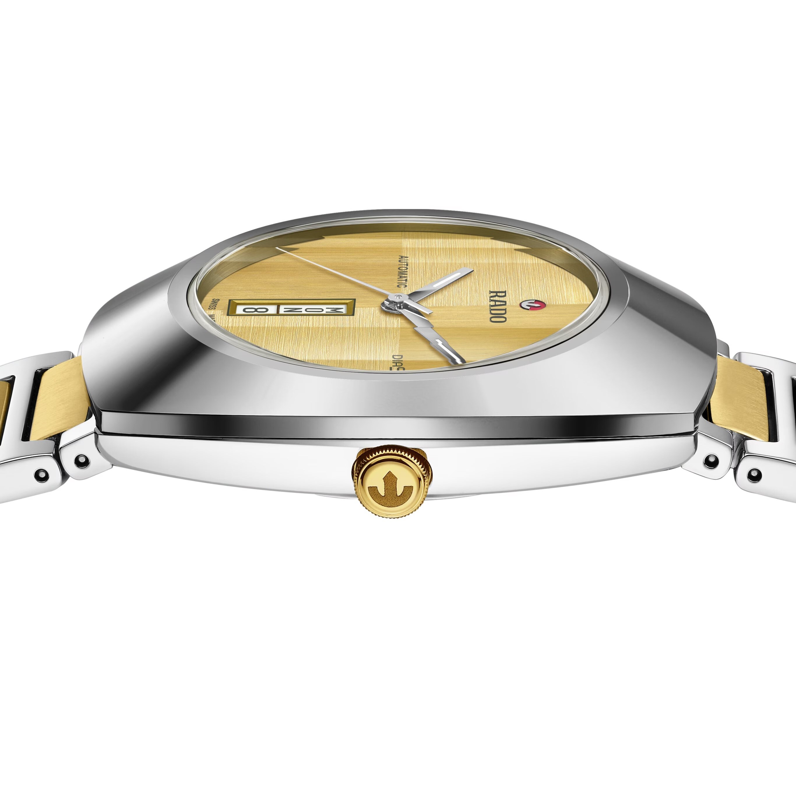 Rado DiaStar Original Men's Two Tone Bracelet Watch | Ernest Jones
