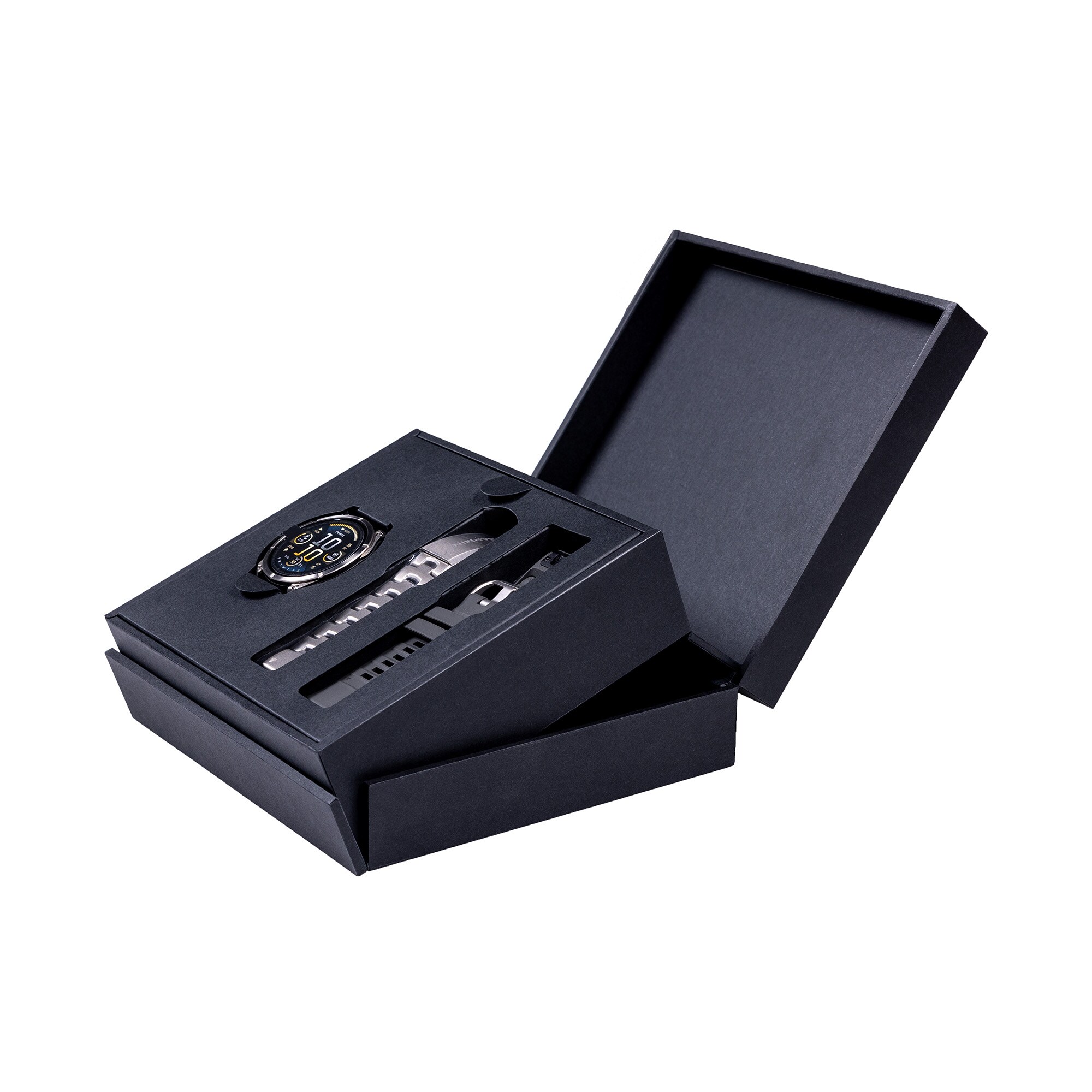 Garmin Fenix 8 47mm Carbon Grey Titanium Bracelet Smartwatch