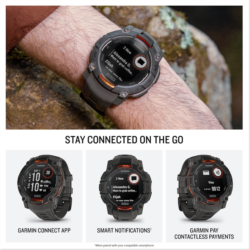 Garmin Instinct 2X Solar with a bigger screen, solar charging and