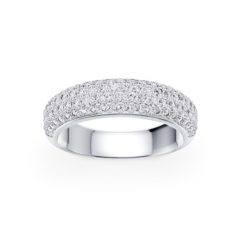 JINAO 18K Gold 10mm 3 Rows Eternity Wedding Engagement Band MICROPAVE CZ Iced Out Mens Ring, Gold, no gem JINAO 18K Gold 10mm 3 Rows Eternity Wedding Engagement Band MICROPAVE CZ Iced Out Mens Ring, Gold, no gem
